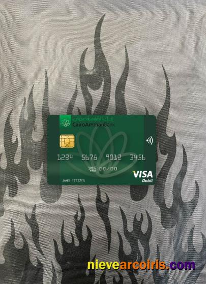 Jordan Cairo Amman Bank visa debit card photolook